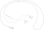 Samsung EO-IC100 In-ear Handsfree με Βύσμα USB-C Λευκό