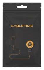 CABLETIME αντάπτορας DisplayPort σε HDMI AV586, 4K, 0.2m, μαύρος