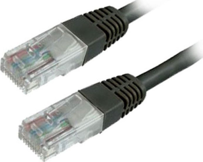 MediaRange MRCS121 U/UTP Cat.6 Καλώδιο Δικτύου Ethernet 15m Μαύρο