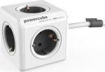 Allocacoc® PowerCube | Extended| Πολύπριζο 5 θέσεων – Γκρι – 1306GY/DEEXPC
