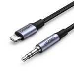 Adaptor i6 MFI to 3.5/M UGREEN US315 Black 2m 70862