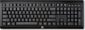 HP K2500 Ασύρματο Πληκτρολόγιο Αγγλικό US
