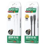 Charging Cable WK 20W PD TYPE-C/i6 Black 1m WDC-154 6A