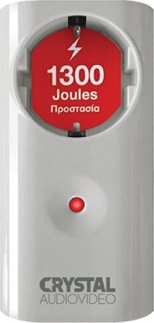 CRYSTAL AUDIO CPW1-1300-70 Λευκό Μονόπριζο Προστασίας