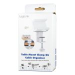 Table Mount Clamp-on Cable Organizer Logilink KAB0067
