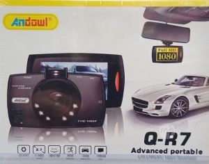 Andowl Q-R7 Κάμερα DVR Αυτοκινήτου με Οθόνη 2.7" για Παρμπρίζ με Βεντούζα