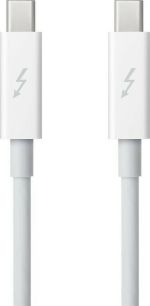 Apple MD861ZM/A Thunderbolt 2 Cable Male -> Male Λευκό 2m