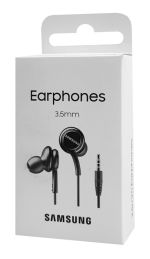 SAMSUNG earphones EO-IA500, 3.5mm, 1.2m, μαύρα BULK