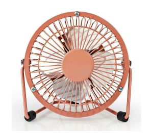 Nedis FNDK1PK10 Επιτραπέζιος Ανεμιστήρας 3W/USB Ροζ