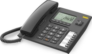 Alcatel Temporis T76 Ενσύρματο Τηλέφωνο Γραφείου Μαύρο