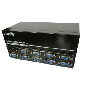 VGA Splitter 1pc-8Monitors 250MHz  Aculine SPL-011
