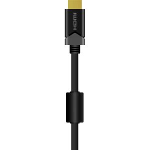 Crystal Audio HDMI 1.4 Cable HDMI male - HDMI male 1.5m Μαύρο (HDMI-GOLD1.5)