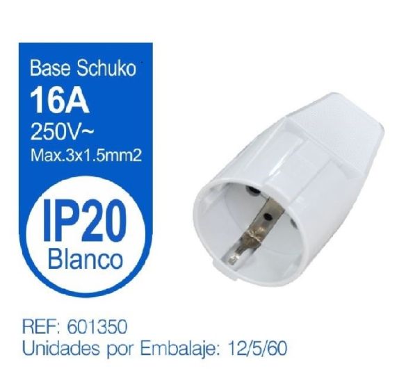 SCHUKO Plug Female White
