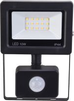 POWERTECH PRPIRS-10W65 Προβολέας IP44 10W με Αισθητήρα Κίνησης 6500K 750 LUMEN