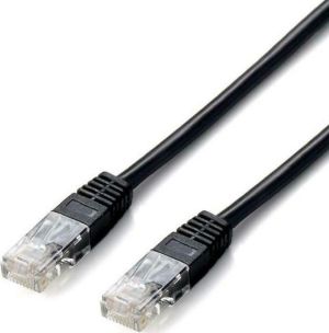 Powertech U/UTP Cat.6e Καλώδιο Δικτύου Ethernet 0.3m Μαύρο