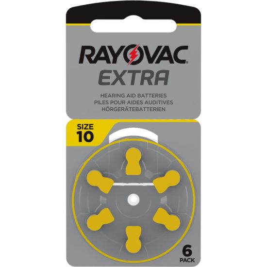 Rayovac Extra Μπαταρίες Ακουστικών Βαρηκοΐας 10 1.45V (RAYPR70)