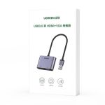 USB 3.0 to HDMI+VGA UGREEN CM449 20518