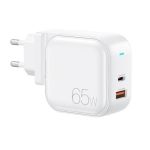 Charger GaN WK 65W PD+QC3.0 White WP-U113