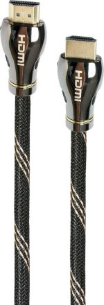 Cablexpert Braided HDMI 2.1 Cable 2m Μαύρο CCBP-HDMI8K-2M