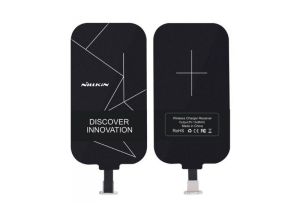 Nillkin Magic Tag Lightning Δέκτης Φόρτισης Qi σε Μαύρο χρώμα