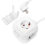 Socket 4xSchuko with 2xUSB Logilink LPS227