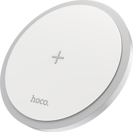 Hoco CW26 Ασύρματος Φορτιστής (Qi Pad) 15W Λευκός