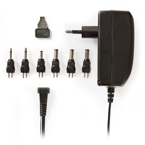 NEDIS Universal Τροφοδοτικό 24V 1A 24W με σετ βυσμάτων (ACPA003)