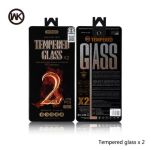Tempered Glass WK (2pcs set) for iPhone 8 plus