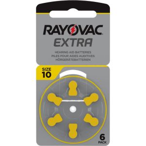 Rayovac Extra Μπαταρίες Ακουστικών Βαρηκοΐας 10 1.45V (RAYPR70)