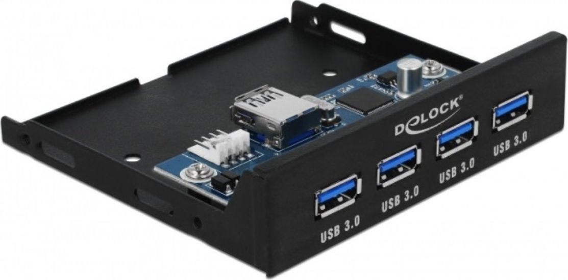 DeLock Internal 3.5" USB 3.0 Hub 4 port
