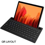 LAMTECH LAM022124 BT 5.0 KEYBOARD WITH IPAD AND MOBILE STAND BLACK