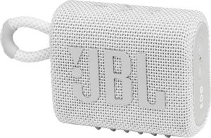 JBL Go 3 Αδιάβροχο Ηχείο Bluetooth 4.2W Λευκό