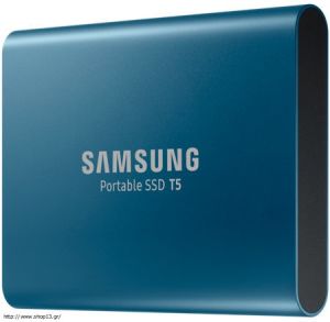 Samsung MU-PA250B SSD T5 USB 3.1 / USB-C  250GB 2.5" Blue