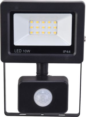 POWERTECH PRPIRS-10W65 Προβολέας IP44 10W με Αισθητήρα Κίνησης 6500K 750 LUMEN