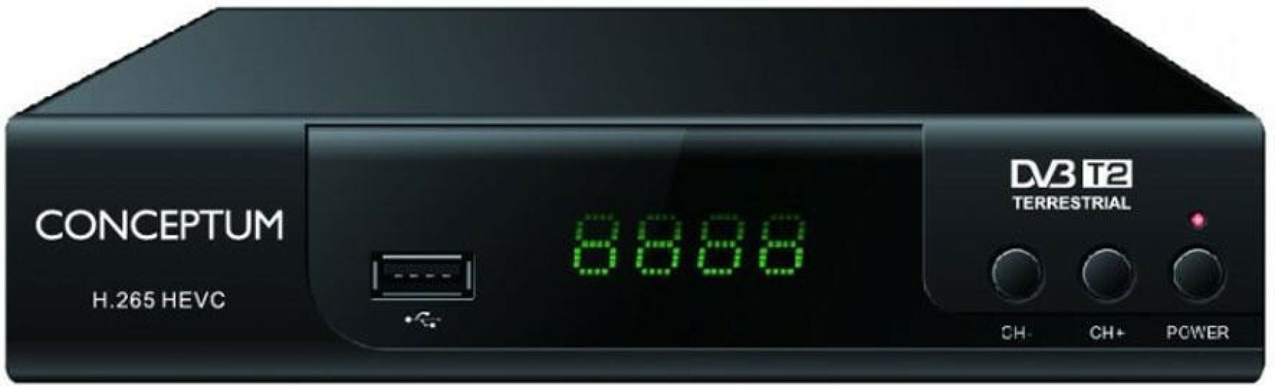 Conceptum DVB-T2 H.265 Ψηφιακός Δέκτης Mpeg-4 Full HD (1080p)