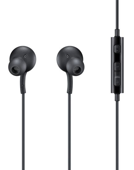 SAMSUNG earphones EO-IA500, 3.5mm, 1.2m, μαύρα BULK
