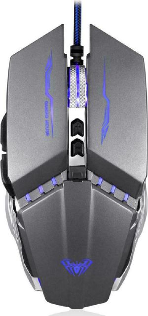 Aula Mountain S30 RGB Gaming Ποντίκι Μαύρο