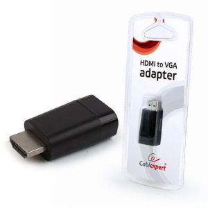 CABLEXPERT AB-HDMI-VGA-001 HDMI TO VGA ADAPTER SINGLE PORT RETAIL PACK