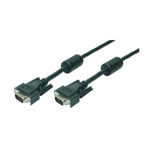 Cable VGA  M/M Bulk Black 3m Logilink CV0002