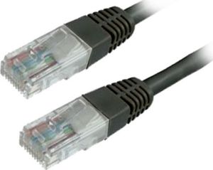 MediaRange MRCS121 U/UTP Cat.6 Καλώδιο Δικτύου Ethernet 15m Μαύρο