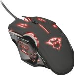 Trust GXT 108 Rava Illuminated RGB Gaming Ποντίκι Μαύρο