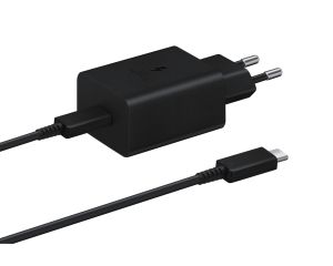Samsung EP-T4510 Φορτιστής USB-C και Καλώδιο USB-C 45W Power Delivery Μαύρος